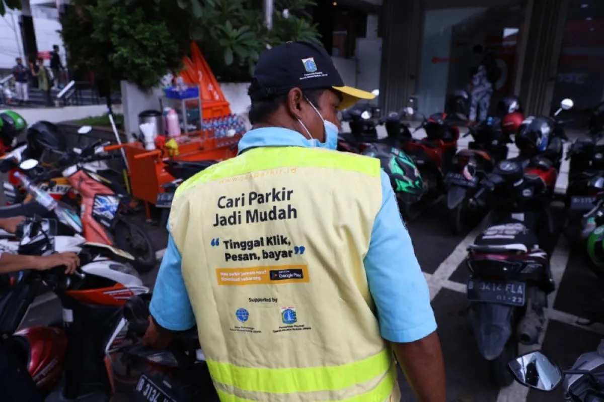 Aplikasi JakParkir Diuji Coba di Muara Karang Raya